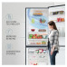 Refrigerator: Panasonic 450L 2 Star 6-Stage Smart Inverter Frost -Free Double Door Bottom Mount Refrigerator